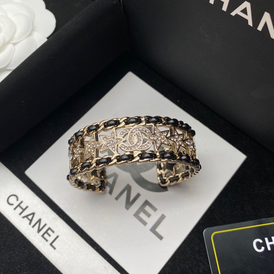 Ch**el Star Bracelet Gold For Women